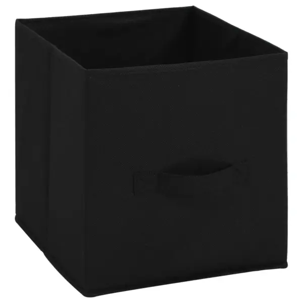 Hoiukapp 4 kangast korviga, must, terasraam, 63 x 30 x 71 cm – 6