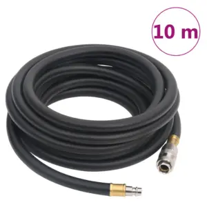Hübriid õhuvoolik kompressorile, must, 10 m, kumm ja PVC, 9,5 mm siseläbimõõt