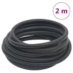 Hübriid õhuvoolik kompressorile, must, 2 m, kumm ja PVC, 15 mm