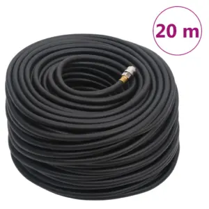 Hübriid õhuvoolik kompressorile, must, 20 m, kumm ja PVC, 9,5 mm