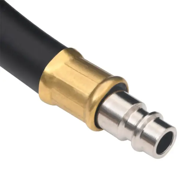 Hübriid õhuvoolik kompressorile, must, 5 m, kumm ja PVC, siseläbimõõt 9,5 mm – 6