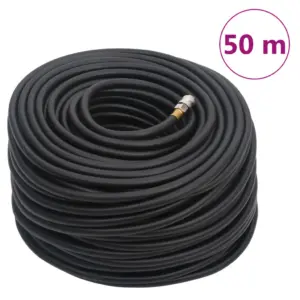 Hübriid õhuvoolik kompressorile, 50 m, must, 9,5 mm, kumm ja PVC