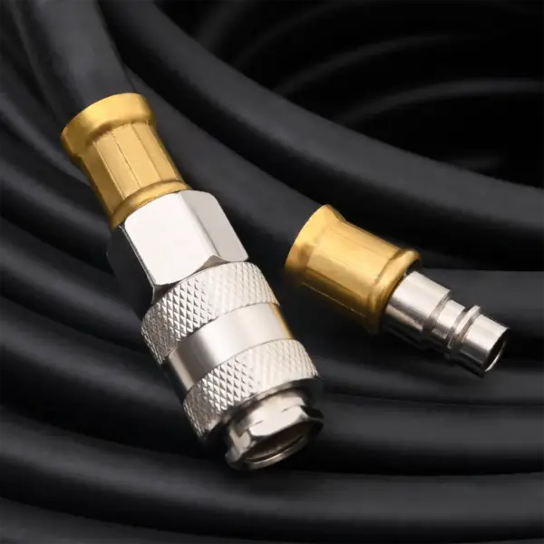 Hübriid õhuvoolik õhukompressorile, must, 100 m, kumm ja PVC, 9,5 mm – 4