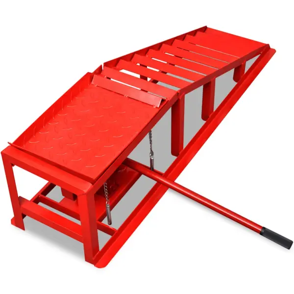 Hüdraulilised autoremondi rambid, 2 tk, 2 t, punane teras, 115 x 32 x 31 cm – 3