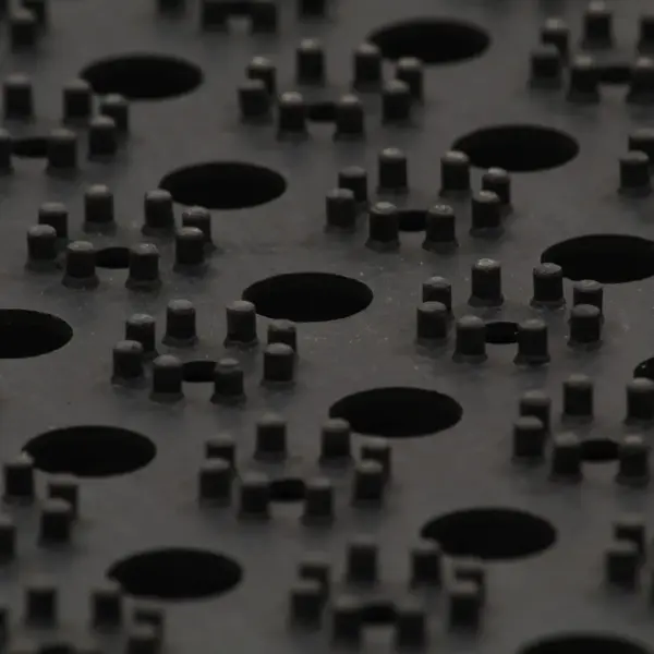 Ilmastikukindel kummimatt, must, 100 x 150 cm, 16 mm – 4