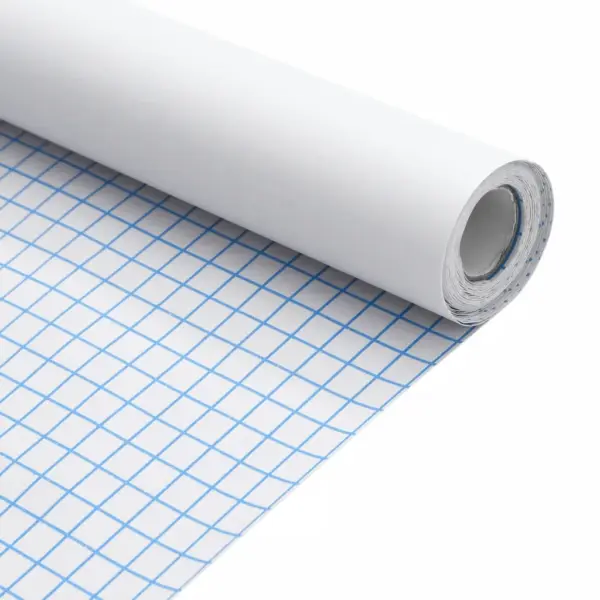 Mattvalge isekleepuv mööblikleebis PVC-st, 90 x 500 cm, plastkaabitsaga – 7