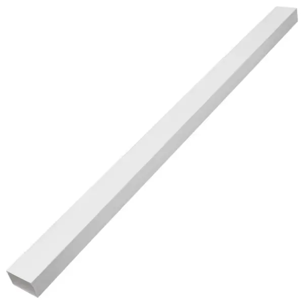 Iseliimuv kaablikanalite komplekt kaablite peitmiseks, valge PVC, 50 x 25 mm, 10 x 1 m – 4