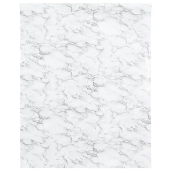 Iseliimuv mööblikile valge marmori mustriga, PVC, 90 x 500 cm – 2