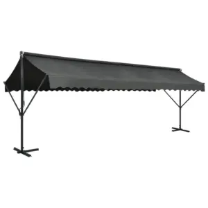 Iseseisev kahepoolne varikatus, antratsiithall, 600 x 300 cm