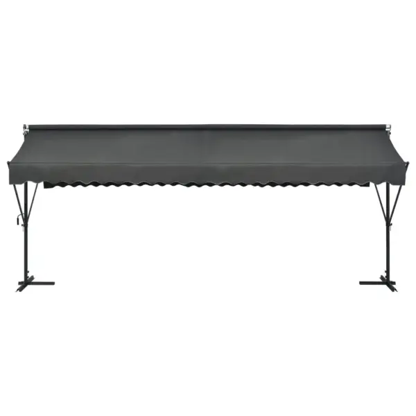 Iseseisev kahepoolne varikatus, antratsiithall, 600 x 300 cm - 3