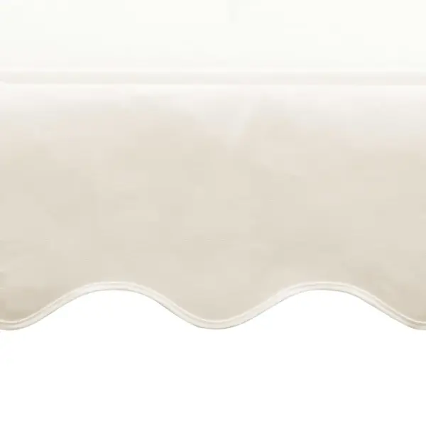 Kahepoolne iseseisev terrassivarikatus 600 x 300 cm, kreemjasvalge – 6