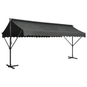 Iseseisev veekindel varikatus 5 x 3 m, antratsiithall, terasraam