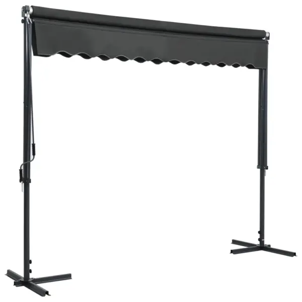 Veekindel iseseisev kahepoolne varikatus 3 x 3 m, antratsiithall - 4