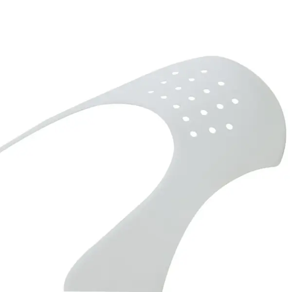 Jalanõude kortsukaitsed ventilatsiooniaukudega, 2 paari, must ja valge, plast, EU 35–40 – 6