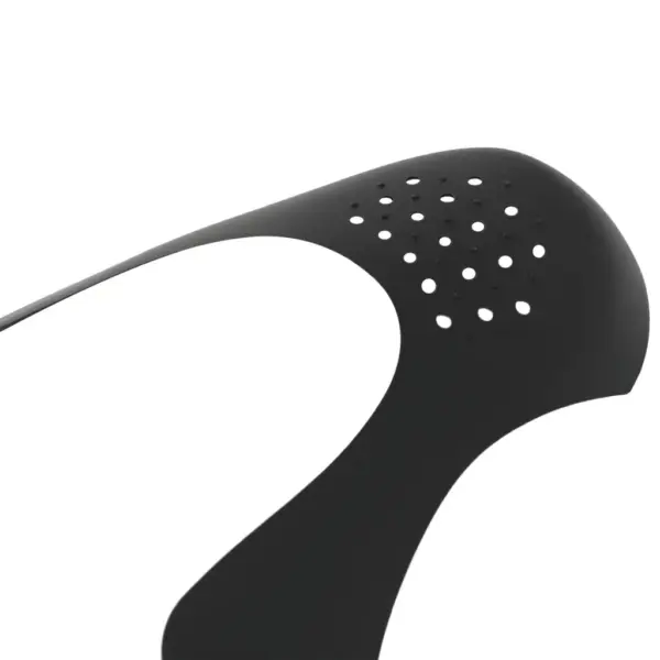Jalanõude kortsukaitsed ventilatsiooniaukudega, 2 paari, must ja valge, plast, EU 35–40 – 7