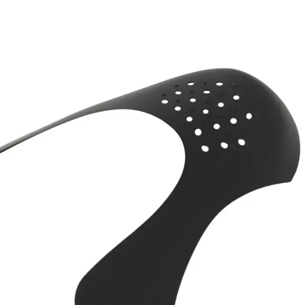 Jalanõude kortsukaitsed ventilatsiooniaukudega, 2 paari, EU 41–47, must ja valge, plast – 7
