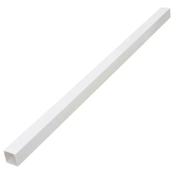 Valge PVC kaablikanalite komplekt, 60 x 60 mm, 10 x 1 m, kruvitav – 2