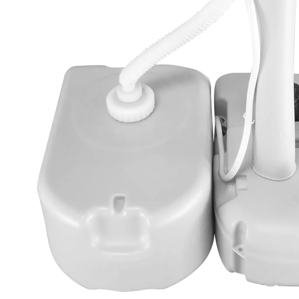 Kaasaskantav veepaak adapteriga, 24 l, hall HDPE