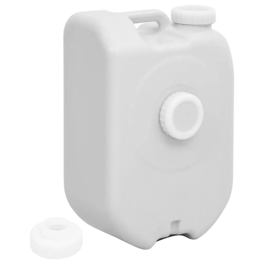 Kaasaskantav veepaak adapteriga, 24 l, hall HDPE