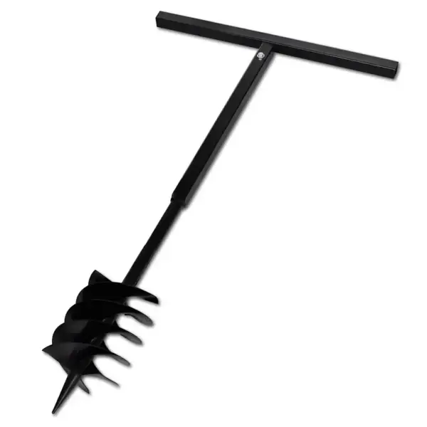 Käepidemega maapuur pikendustorudega, teras, must, 180 mm, kogupikkus kuni 13 m – 7