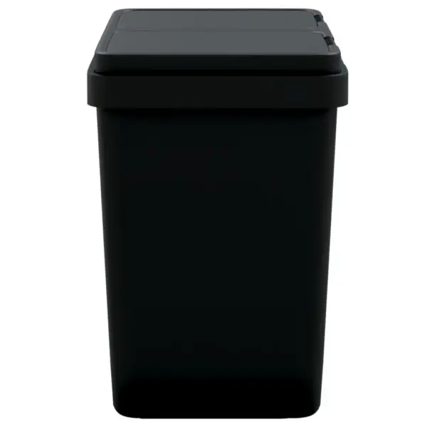 Kahekambriline prügikast jäätmete sorteerimiseks, antratsiithall, 2 x 25 l – 4
