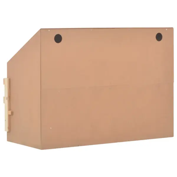 Kana pesakast suurtele kanadele, 3 sektsiooni, männipuit, 93 x 40 x 65 cm – 7