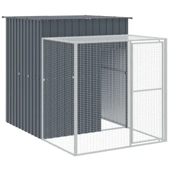 Kanapuur aedikuga, antratsiithall tsingitud teras, 165 x 251 x 181 cm – 2