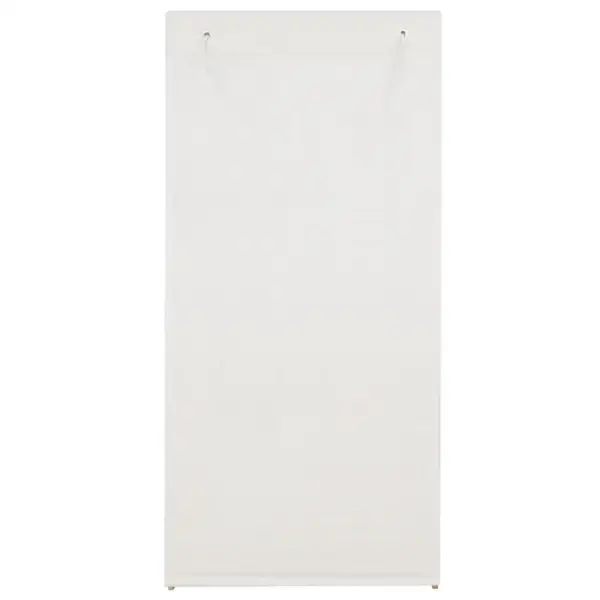 Kangast garderoob 3 tasandiga, valge, nulupuidust raam, 79 x 40 x 170 cm - 3
