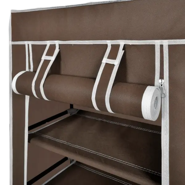 Kangast kingakapp 5 riiuliga, pruun, 58 x 28 x 106 cm – 7
