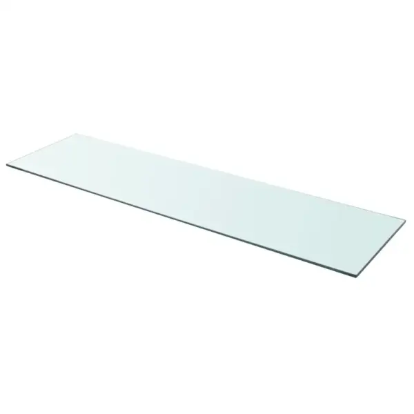 Karastatud klaasist seinariiulid, 2 tk, läbipaistev, 110 x 30 cm - 2