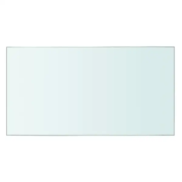 Karastatud klaasist seinariiulid 2 tk läbipaistev 20 x 30 cm, 8 mm, kandevõime 15 kg – 3