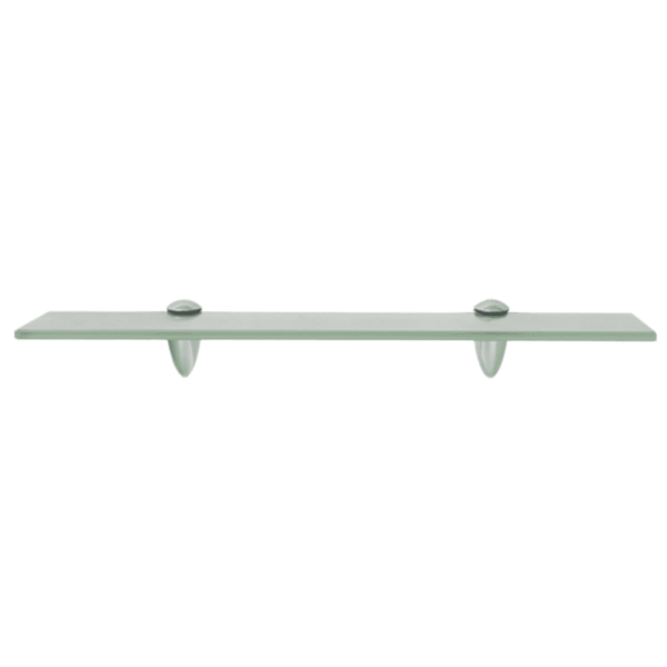 Karastatud klaasist seinariiulid, 2 tk, matt, 50 x 10 cm, 8 mm – 2