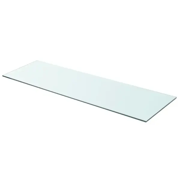 Karastatud klaasist seinariiulid, 2 tk, läbipaistev, 90 x 30 cm - 2