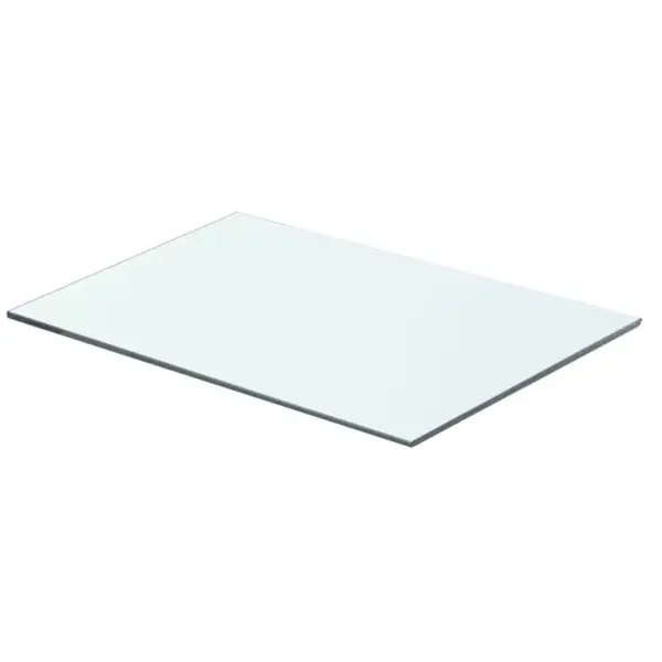 Karastatud klaasriiulid, 2 tk, läbipaistev, 50 x 30 cm - 2