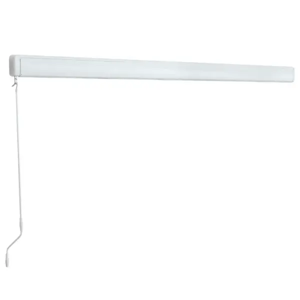 Käsitsi avatav terrassivarikatus, sinine-valge, 450 x 300 cm, alumiiniumraam – 4