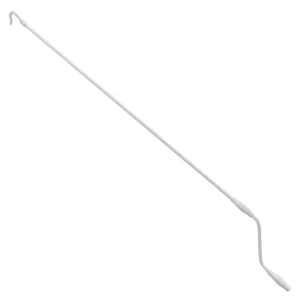 Käsitsi sissetõmmatav terrassivarikatus, sinine-valge, 350 x 250 cm – 5