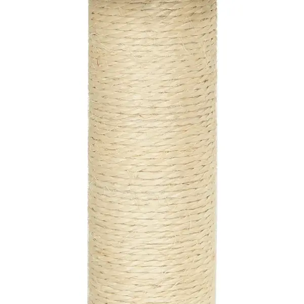 Kassimaja sisalnööriga kraapimispostidega, helehall, 92 cm – 8