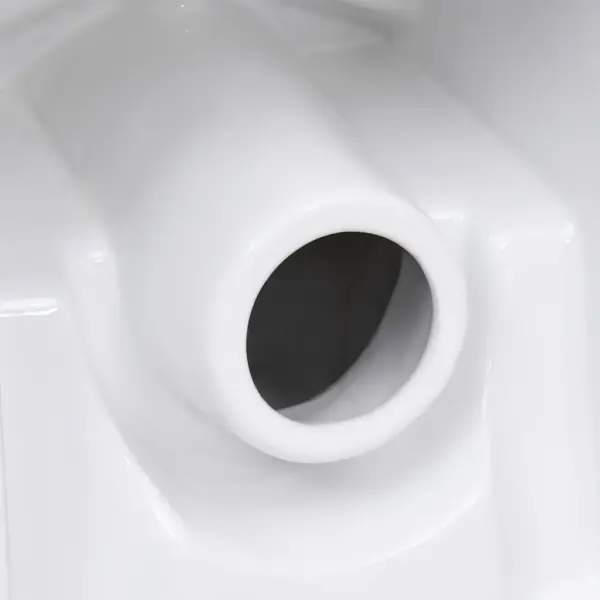 Keraamiline WC-pott loputuskastiga, tagumise äravoolu ja veevooluga, valge, 65 x 38,5 x 84,5 cm – 9