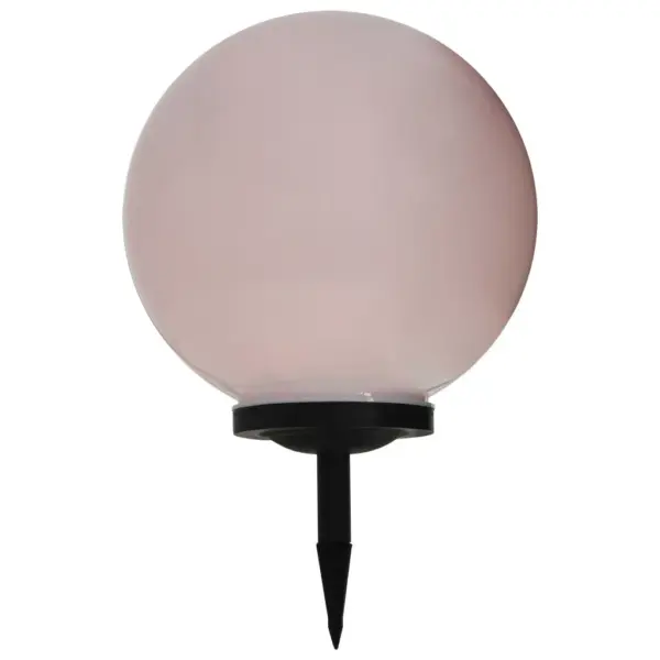 Õue kerakujulised LED päikeselambid RGB valgusega, 2 tk, valge, 40 cm – 2