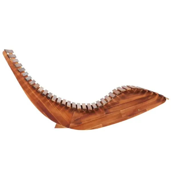 Kiikuvad akaatsiapuidust päevitustoolid, 2 tk, pruun, 149 x 60 x 86 cm – 3