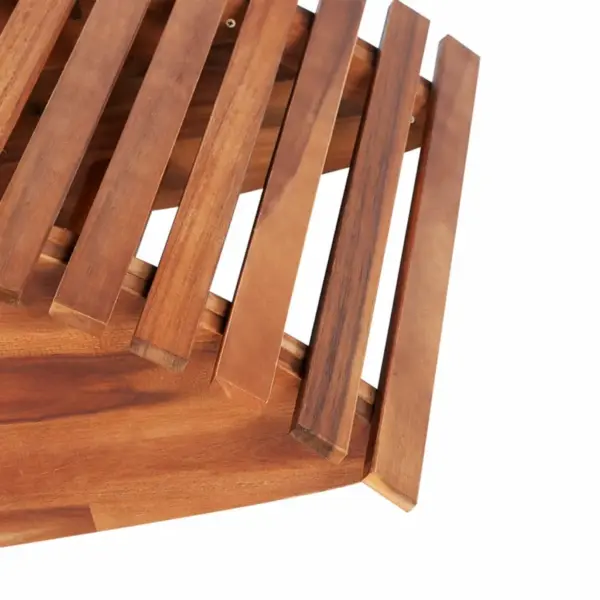 Kiikuvad akaatsiapuidust päevitustoolid, 2 tk, pruun, 149 x 60 x 86 cm – 4