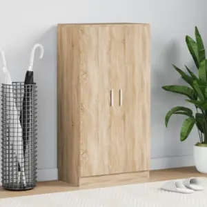Kingakapp 7 riiuliga, tamm, tehispuit ja MDF, 55 x 35 x 108 cm