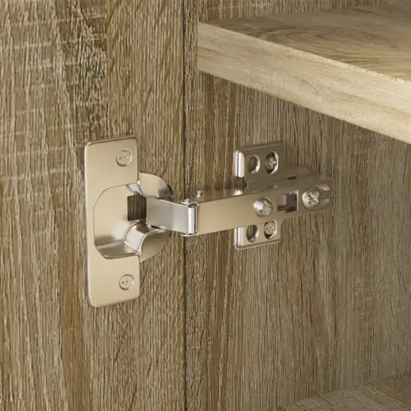 Kingakapp 7 riiuliga, tamm, tehispuit ja MDF, 55 x 35 x 108 cm – 7