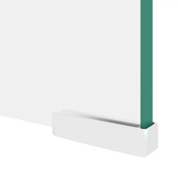 Läbipaistev klaasist monitori- ja telerialus, 120 x 30 x 13 cm – 5