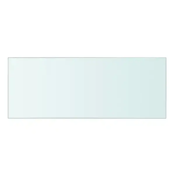 Läbipaistev karastatud klaasist riiuliplaat 40 x 15 cm – 2