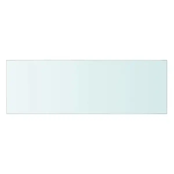 Läbipaistev karastatud klaasist riiuliplaat 60 x 20 cm – 2