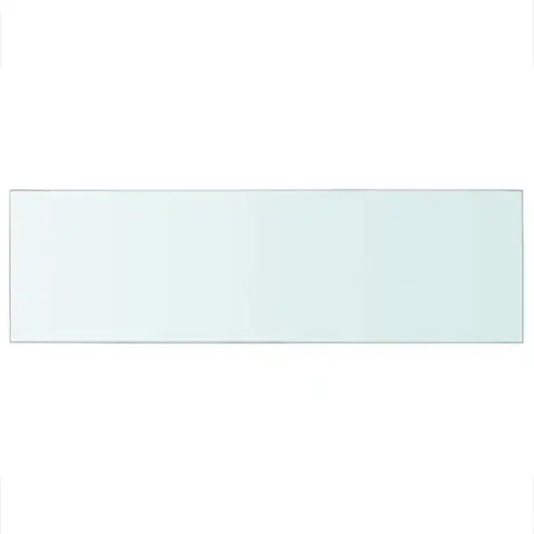 Karastatud klaasist riiuliplaat 80 x 25 cm, läbipaistev - 2