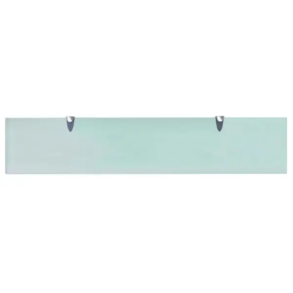 Klaasist seinariiulid, 2 tk, läbipaistev, 100 x 20 cm, 8 mm karastatud turvaklaas - 4