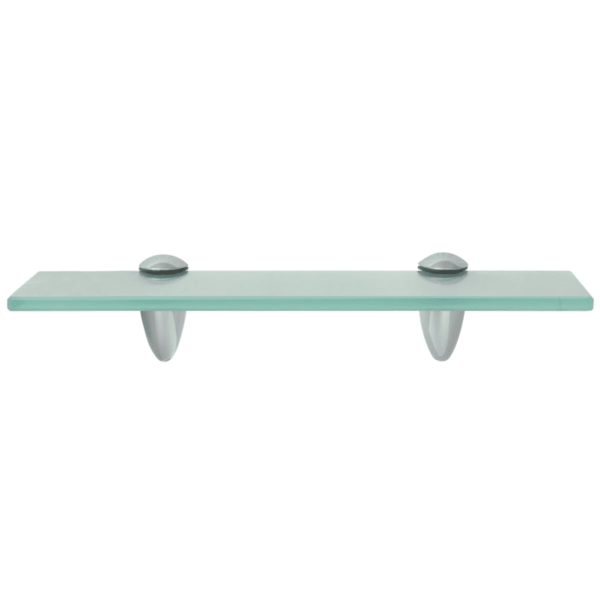 Klaasist seinariiulid, 2 tk, läbipaistev karastatud klaas, 30 x 10 cm, 8 mm, kandevõime 10 kg – 3