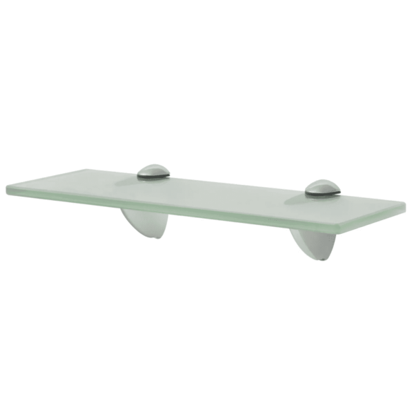 Klaasist hõljuvad seinariiulid, 2 tk, matt turvaklaas, 30 x 20 cm, 8 mm – 2